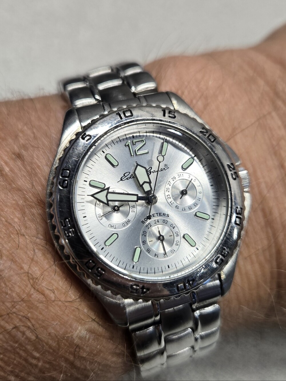 Eddie Bauer Sport Three Eye Watch.